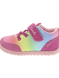 Lurchi Baran Barefoot Klettschuh Rosa>Kinder Halbschuhe·Slipper