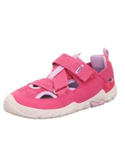 superfit Barfuß Leder-Halbsandalen "Trace" in Pink>Kinder Sneakers·Sneakers Low