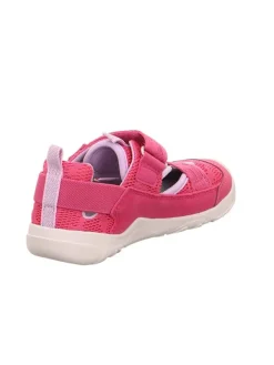 superfit Barfuß Leder-Halbsandalen 