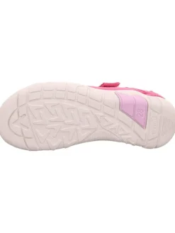 superfit Barfuß Leder-Halbsandalen 