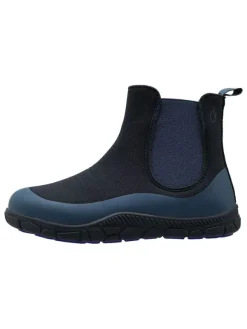 lamino Barfuß-Chelsea-Boots in Dunkelblau>Kinder Stiefeletten·Chelsea Boots