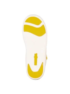 Trollkids Barfuß-Halbsandalen "Saltfjord" in Gelb/ Weiß Outlet
