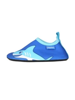 Playshoes Barfuß-Schuh Hai in Blau Discount