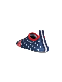 Playshoes Barfuß-Schuh Herzchen in Marine>Kinder Badeschuhe|Badeschuhe