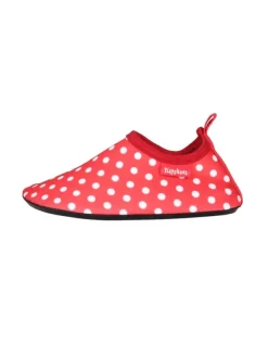 Playshoes Barfuß-Schuh Punkte in Rot>Kinder Badeschuhe|Badeschuhe