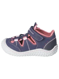 PEPINO Barfußschuhe "Jerry" in Dunkelblau/ Pink>Kinder Sandalen·Halbsandalen