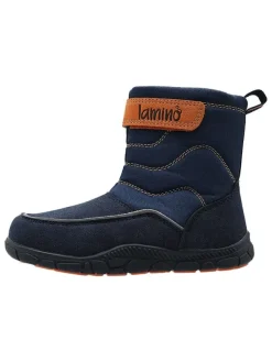 lamino Barfuß-Winterstiefel in Dunkelblau