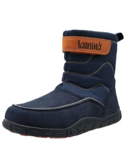 lamino Barfuß-Winterstiefel in Dunkelblau
