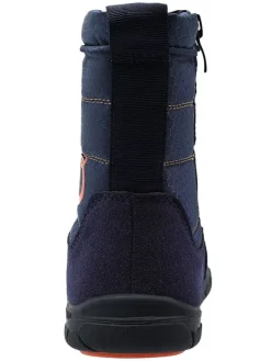lamino Barfuß-Winterstiefel in Dunkelblau Hot