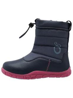 lamino Barfuß-Winterstiefel in Dunkelblau Hot