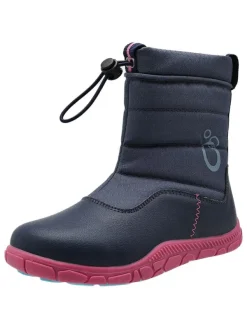 lamino Barfuß-Winterstiefel in Dunkelblau Hot