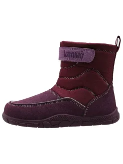lamino Barfuß-Winterstiefel in Rot/ Lila Best