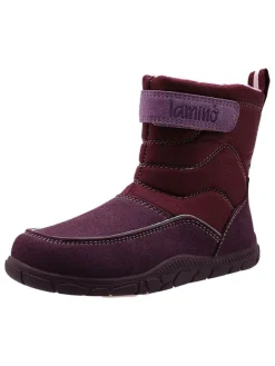 lamino Barfuß-Winterstiefel in Rot/ Lila Best