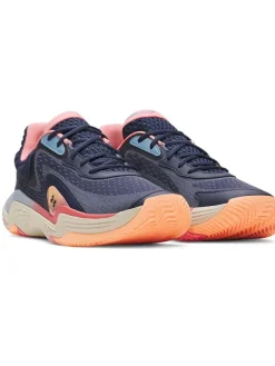 Under Armour Basketballschuhe in Dunkelblau/ Bunt Sale