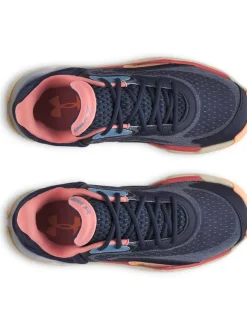 Under Armour Basketballschuhe in Dunkelblau/ Bunt Sale