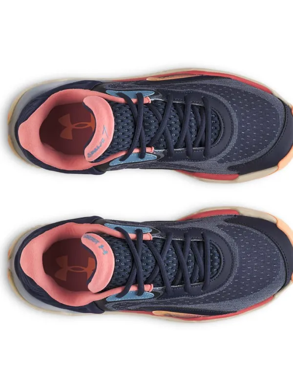 Under Armour Basketballschuhe in Dunkelblau/ Bunt Sale