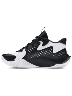 Under Armour Basketballschuhe "Jet '23" in Weiß/ Schwarz>Herren Sportschuhe