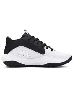Under Armour Basketballschuhe "Lockdown 7" in Weiß/ Schwarz>Kinder Outdoor- & Sportschuhe·Trainings- & Sportschuhe