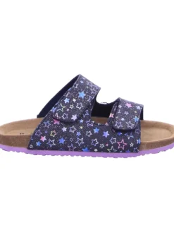 Be Mega Bio-Pantolette in blau Discount