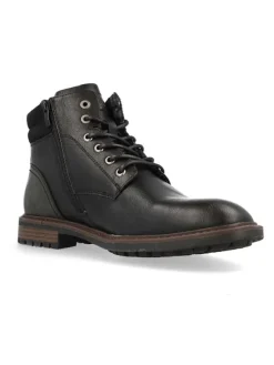Wrangler Boots "George" in Schwarz>Herren Stiefel & Boots