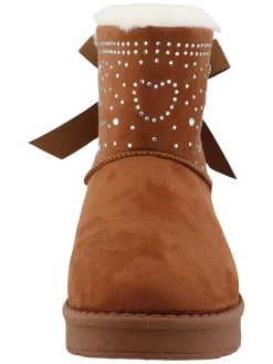 Tom Tailor Boots in Hellbraun New