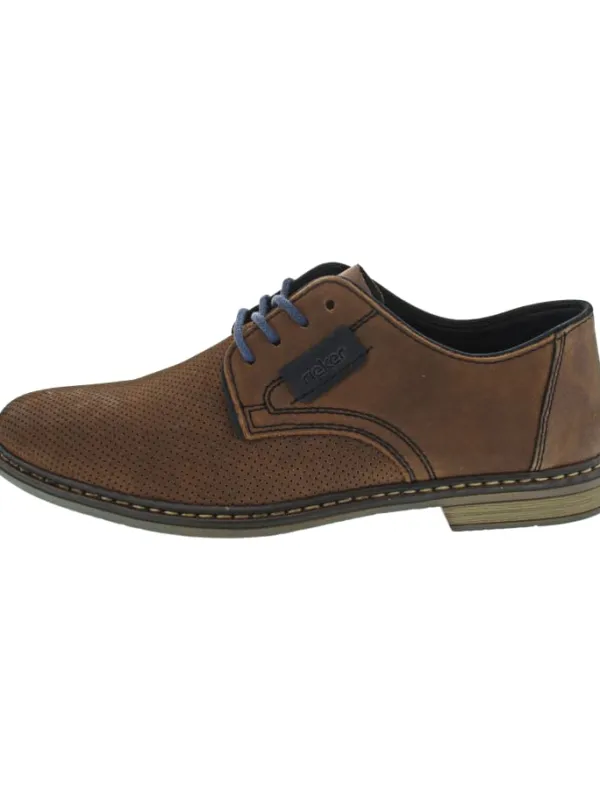rieker Business Schuh Braun>Herren Schnürschuhe