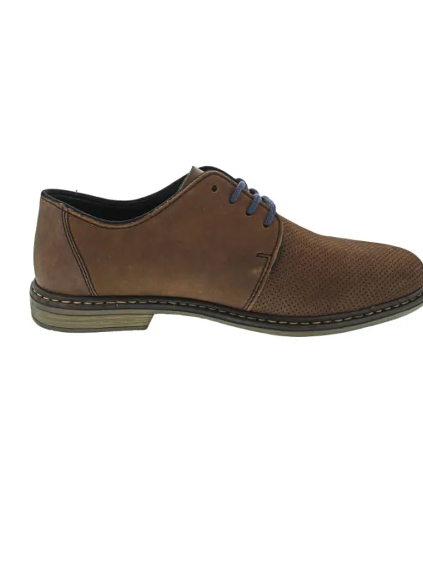 rieker Business Schuh Braun>Herren Schnürschuhe