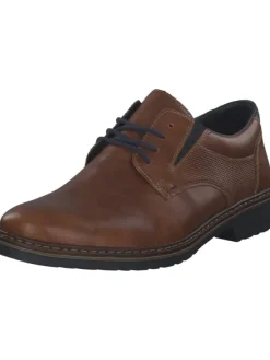 rieker Business-Schnürschuhe in peanut/pazifik>Herren Schnürschuhe