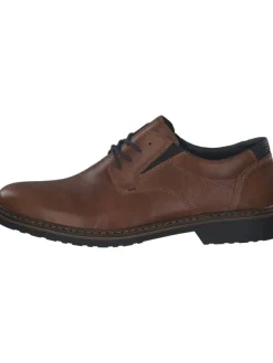 rieker Business-Schnürschuhe in peanut/pazifik>Herren Schnürschuhe