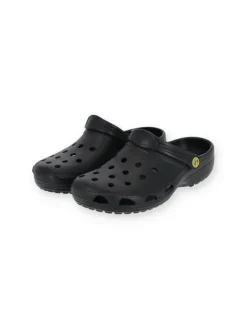 BVB Clogs Logo in schwarz New