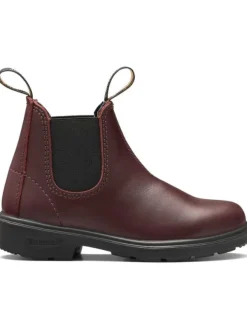 Blundstone Chelsea Boot "2592 Shiraz Leather (Kids)" in Rot Outlet