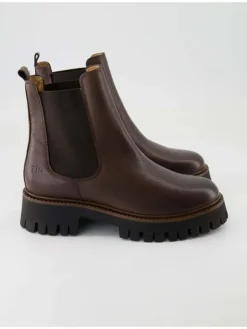 Zahira Chelsea Boots in Braun New