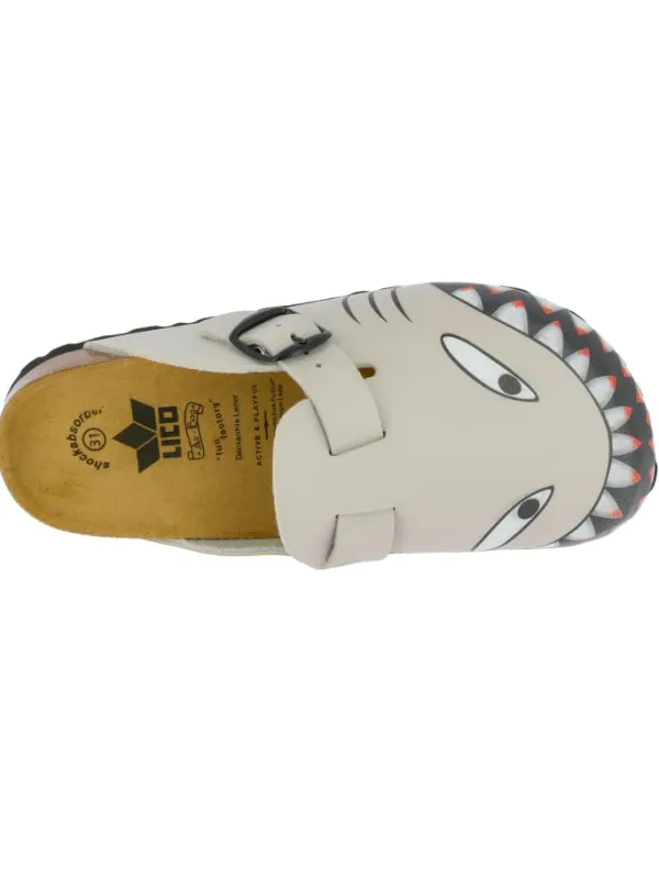 Lico Clog "Bioline Clog Kids" in Grau Best