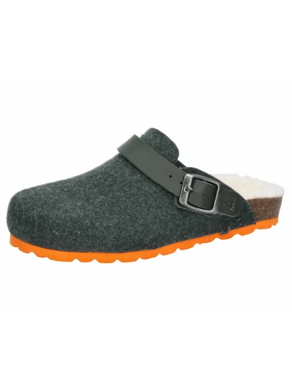 Lico Clog "Clog Kids Warm" in Grün Discount