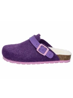 Lico Clog "Clog Kids Warm" in Lila Hot