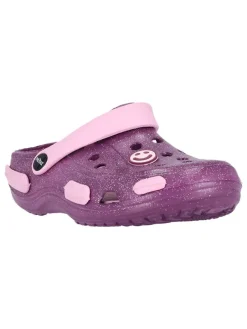 Zigzag Clogs "Burab" in Lila/ Rosa Best