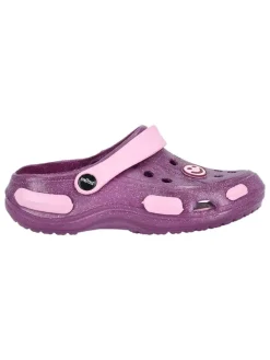 Zigzag Clogs "Burab" in Lila/ Rosa Best