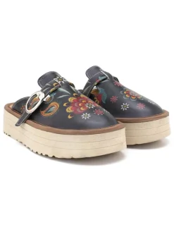 Calceo Clogs in Anthrazit>Kinder Clogs & Pantoletten·Clogs