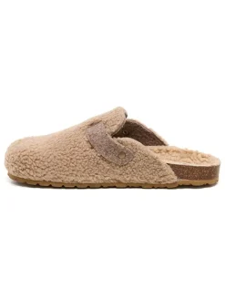 billowy Clogs in Beige Outlet