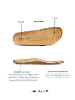 BABUNKERS Family Clogs in Beige Best