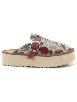 Calceo Clogs in Bunt/ Creme>Kinder Clogs & Pantoletten·Clogs