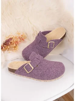 billowy Clogs in Lila>Damen Clogs & Pantoletten