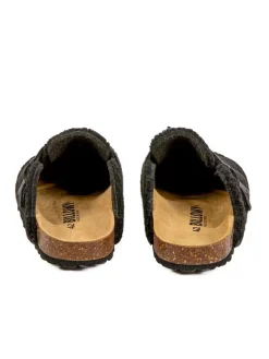 billowy Clogs in Schwarz New