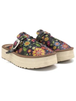 Calceo Clogs in Schwarz/ Bunt>Kinder Clogs & Pantoletten·Clogs
