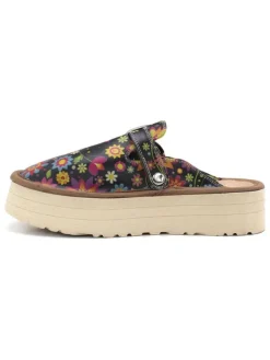 Calceo Clogs in Schwarz/ Bunt>Kinder Clogs & Pantoletten·Clogs