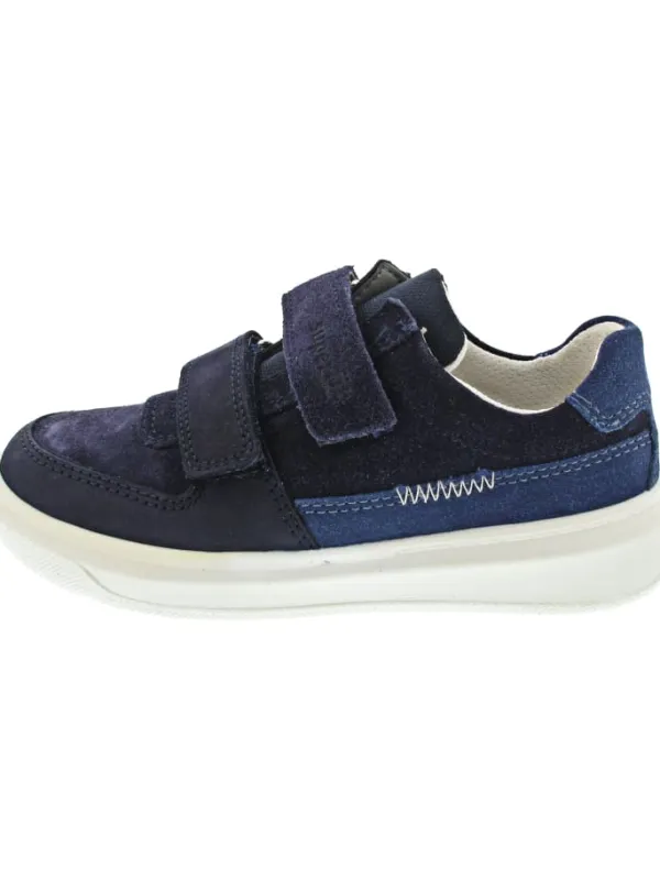 superfit Cosmo Klettschuh Blau>Kinder Halbschuhe·Slipper