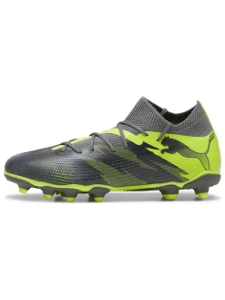 Puma Fußballschuhe "Future 7 Match Rush" in Grün/ Anthrazit New