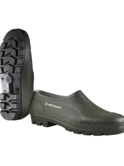 Dunlop Galoschen in grün Discount