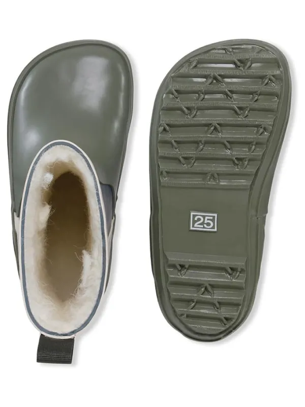 Bundgaard Gummistiefel "Aspen" in Khaki/ Dunkelblau Sale