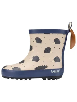 lamino Gummistiefel in Beige/ Dunkelblau Clearance